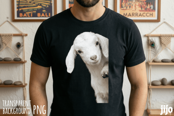 Adorable Goat Farm Animal Cute PNG for Your Next Project