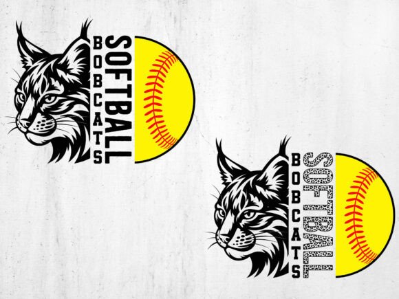 Bobcats Softball Svg Template: Elevate Your Athletic Designs