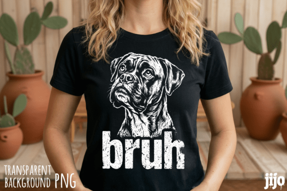Bruh Dog Boxer Meme PNG: The Ultimate Design Asset
