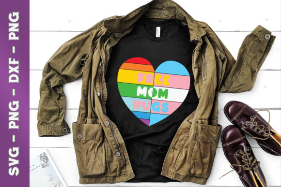 Celebrating Pride and Support: Free Mom Hugs Design