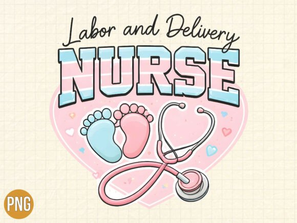 Designing with Heart: Using Baby Feet PNGs in Nursing & Medical Branding