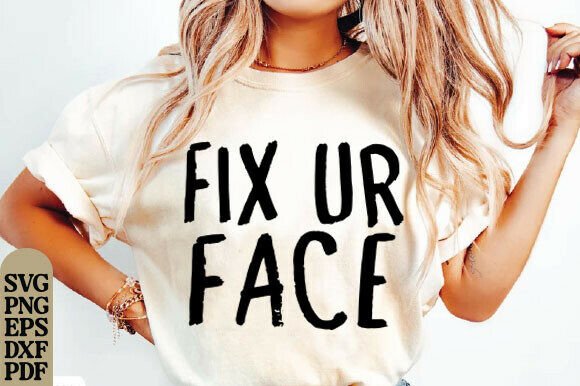 Fix Ur Face PNG: Injecting Vintage Sarcastic Humor into Modern Design