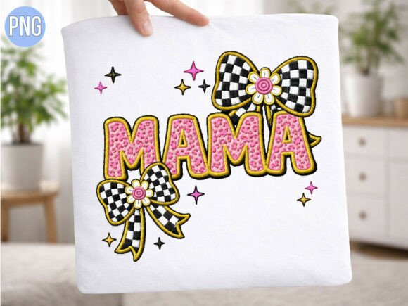 Mama Leopard Bow Retro Checkered PNG: A Design Asset Guide
