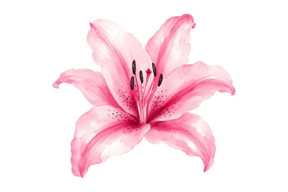 Pink Lily Flower PNG: Elevating Your Visual Design Projects