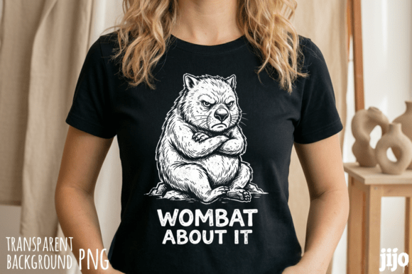 Wombat Animal Humor Sarcastic PNG: A Designer's Guide to Whimsical Branding